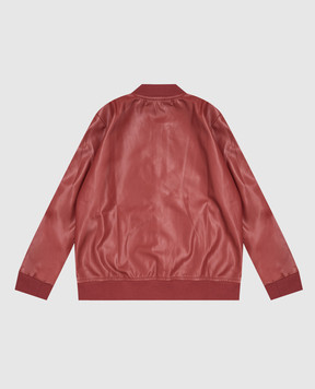 Palm Angels Children's red sports jacket F6PAJGJK164