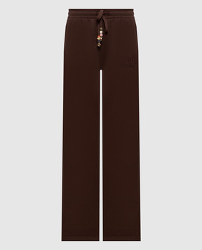 Casablanca Brown insulated track pants WPF26JTR38101