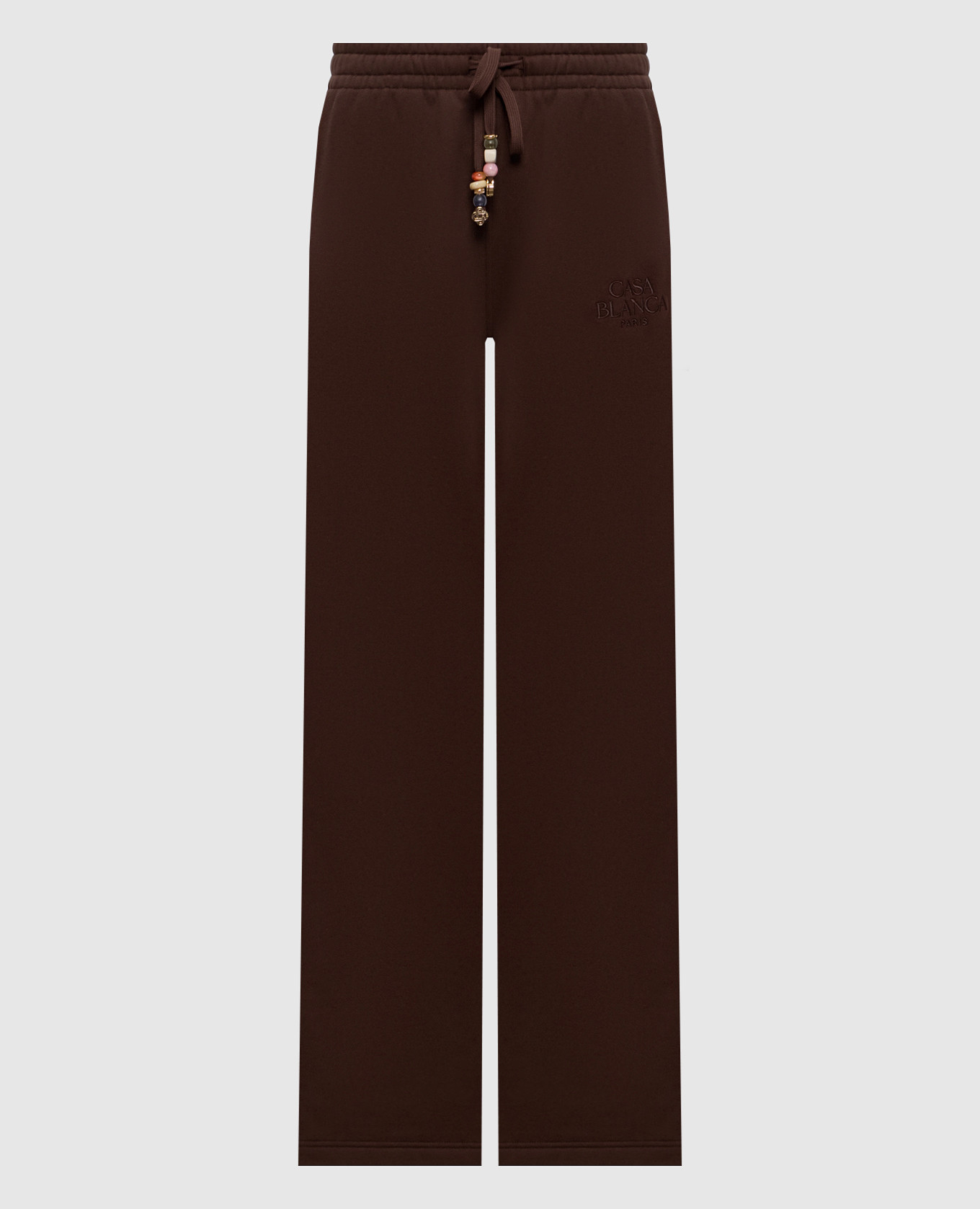 Brown insulated track pants