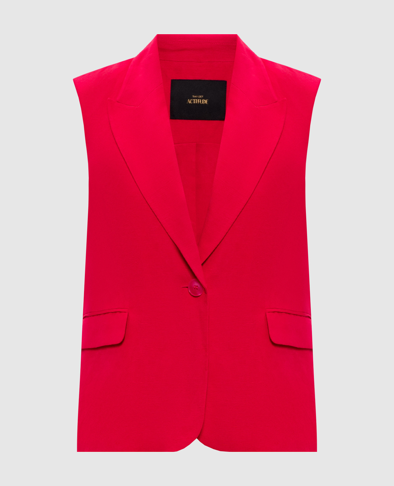 Pink jacket with linen
