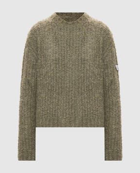 Maison Margiela MM6 Green sweater S62HL0055M13342