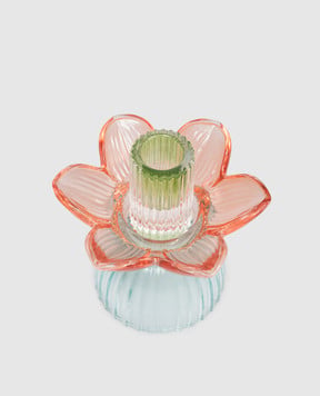 EDG Glass candlestick Flower 4400505A899