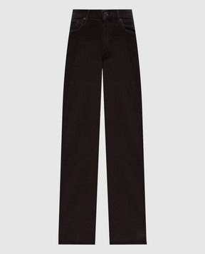 AGOLDE Brown corduroy pants Ren Jean A92581840