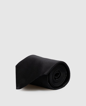 Dolce&Gabbana Black silk tie FT049RGDB4K