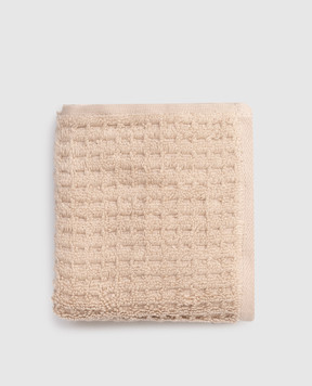 L'appartement Beige terry towel Texture 30x40 TEXTURECOTTONWASHCLOTH