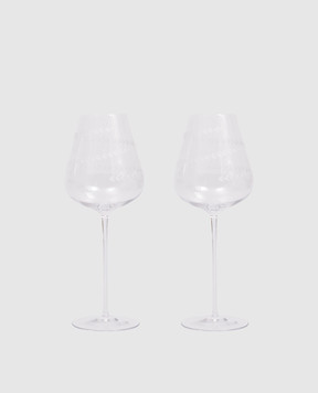 Stefano Ricci Set of crystal wine glasses OCR103103PSPIR022pz