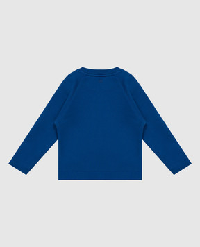 Ami Paris Children's blue sweatshirt KSW812JE0269