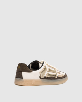 AMIRI Pacific Bones leather sneakers AMSNSN1034