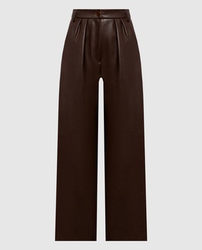 Rowen Rose Brown pants PNTRR286ECOLEATHER