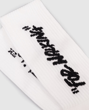 Off-White White socks For walking OMRA085C99KNI002