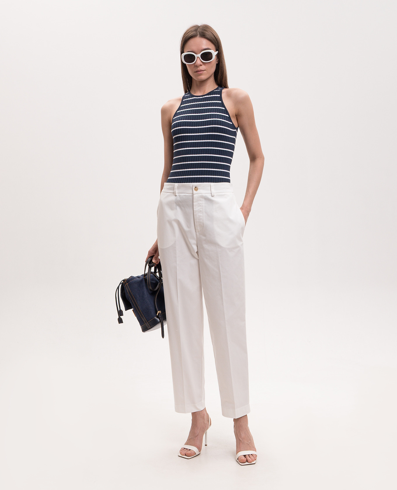 

White cotton pants Solotre
