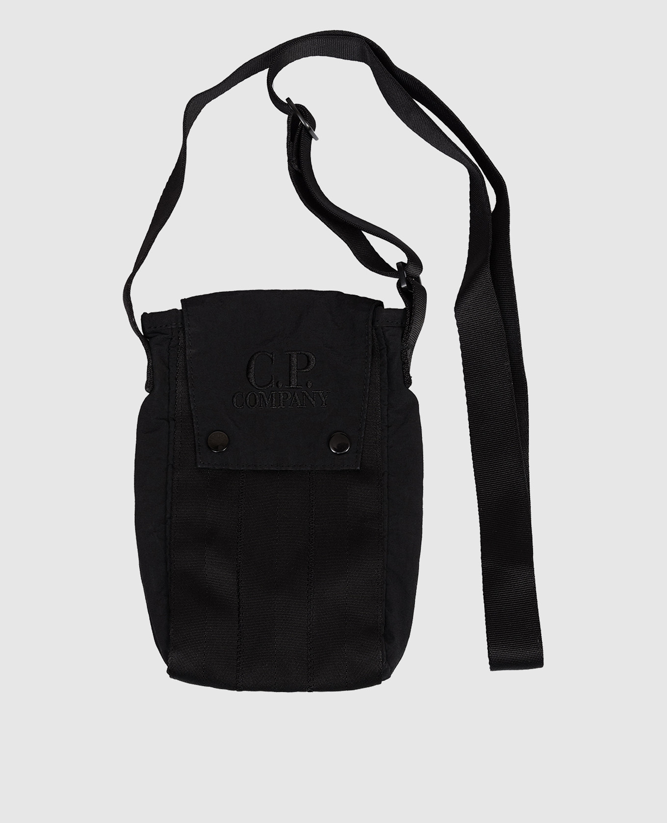 Plain Paper Touch Black Phone Bag
