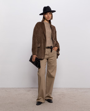 Brunello Cucinelli Brown corduroy jacket MG5477406P