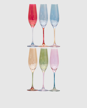 Griffe Set of 6 sparkling wine glasses LU6339SE