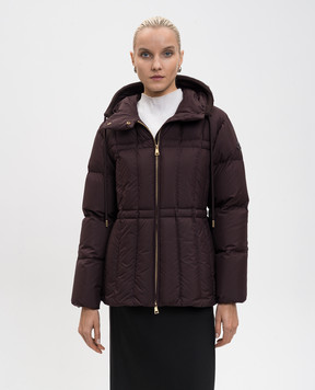 Moncler Burgundy down jacket Estom K20931A00172597YW