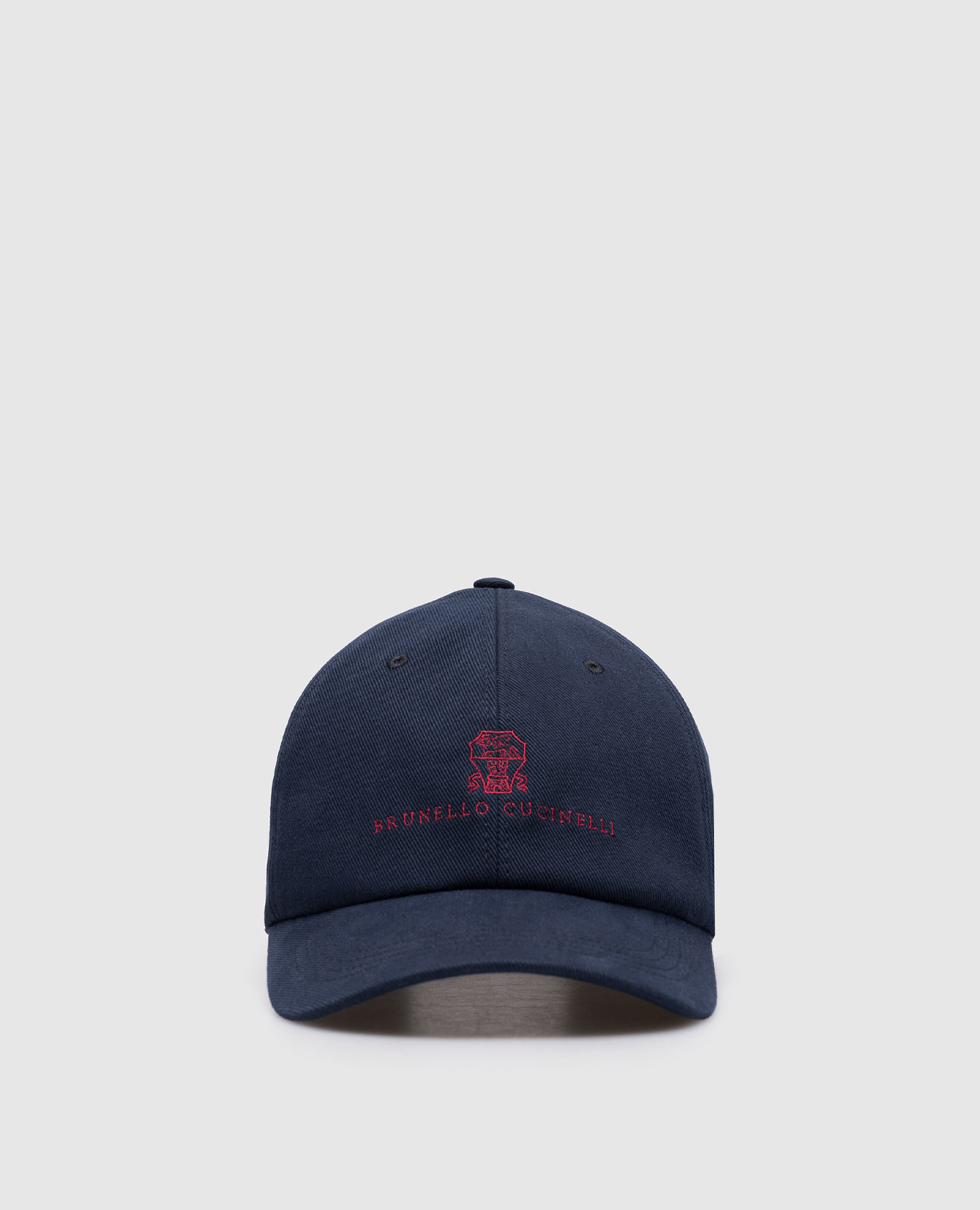 Blue cap with logo