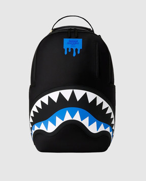 Sprayground SHARK CENTRAL PASSPORT children's black backpack 910B9637NSZ