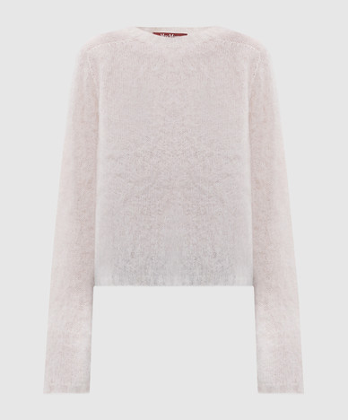 CAMPALE ivory wool sweater