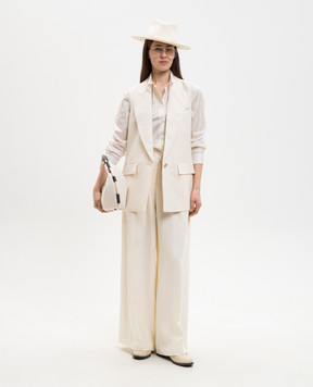 Peserico Beige striped shirt S0606002690
