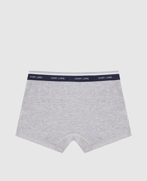 Story Loris Children's gray boxer shorts 17198