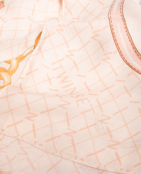 Twinset Beige printed scarf 261TA4420