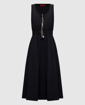 Max & Co Black midi dress MCOBORA