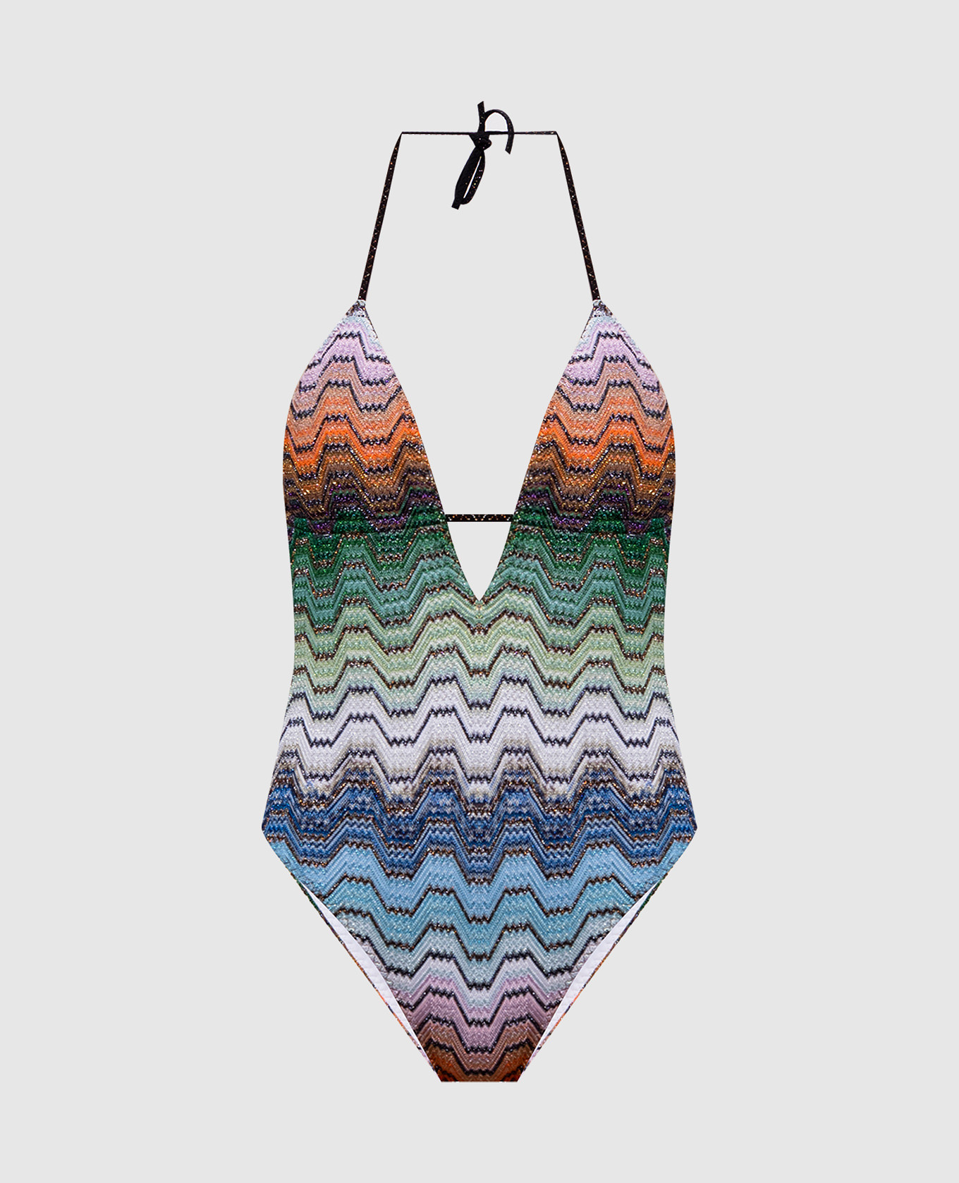 Geometric pattern swimsuit