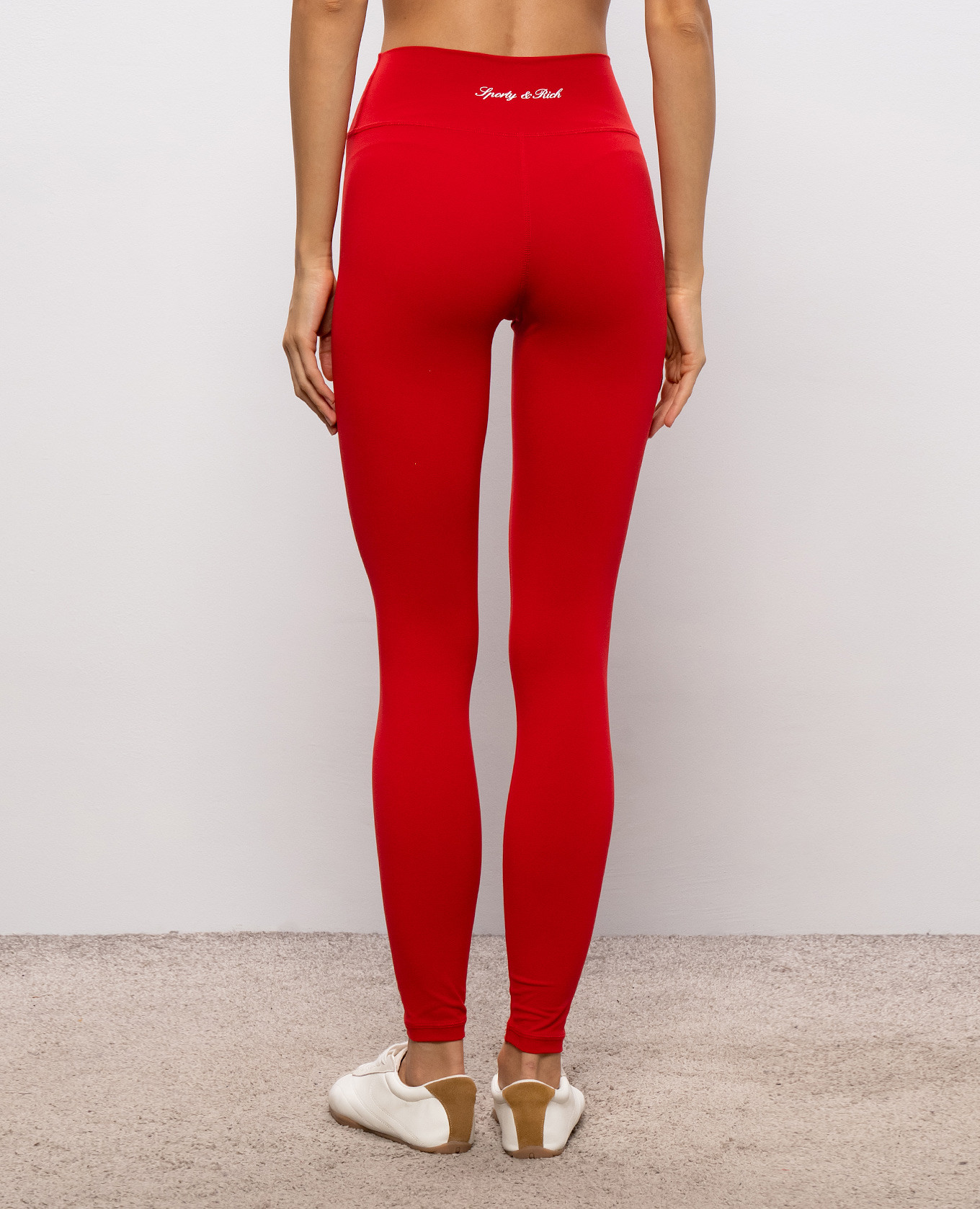 Red leggings Sporty & Rich 4