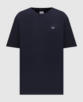 C.P. Company Blue T-shirt with logo MTS113A006374G