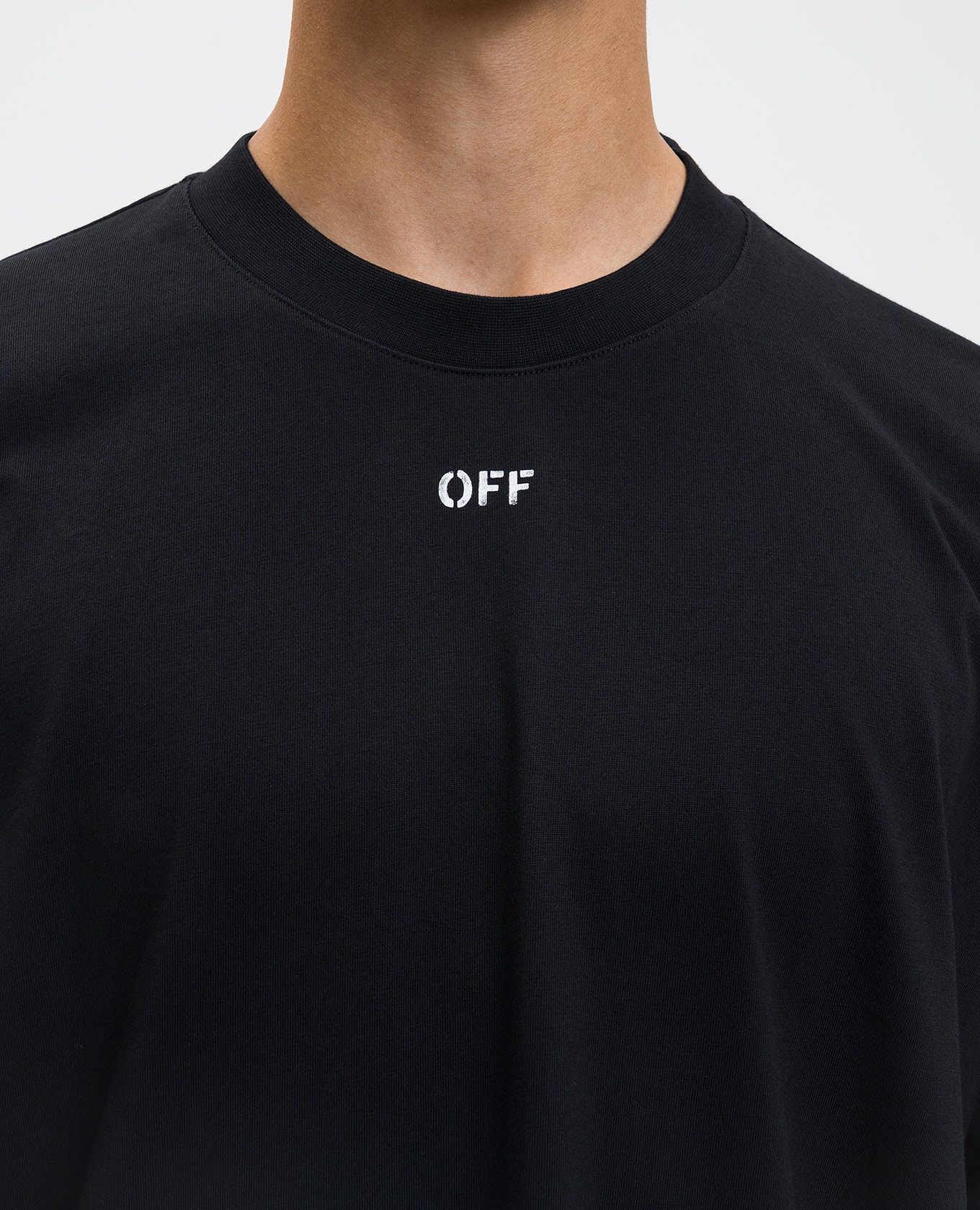 

Black T-shirt with logo Off-White