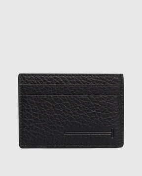 Tom Ford Black leather cardholder with logo YH416LCL499S
