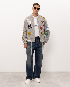 Dolce&Gabbana Blue jeans with a worn effect GP232DG8PO7