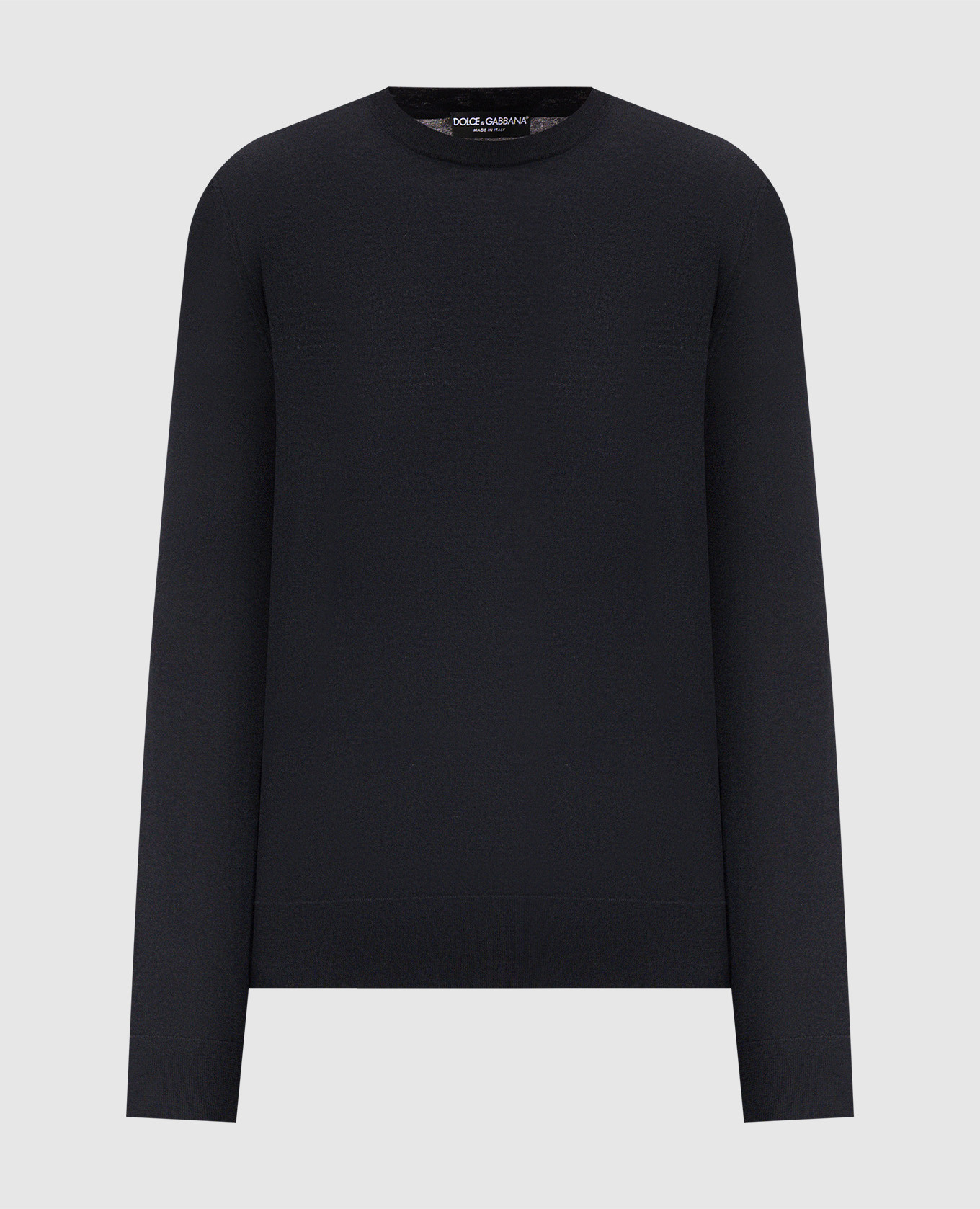 Navy blue cashmere jumper