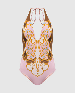 La DoubleJ Pink Cocoon Placée swimsuit SWI0091LYC009COC02
