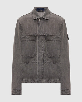 Stone Island Gray denim jacket L2S144100006S0J35
