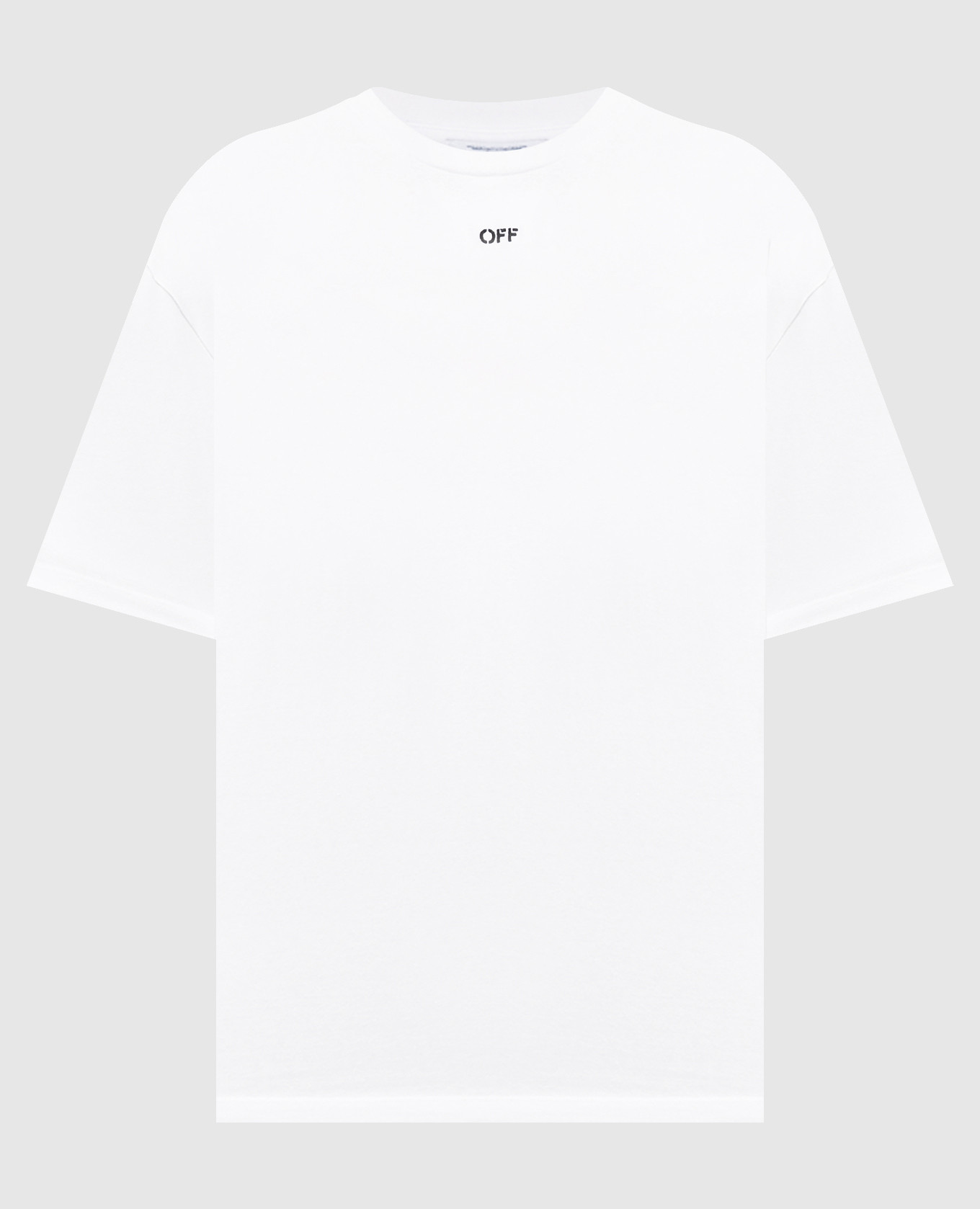 White Scribble Narciso T-shirt