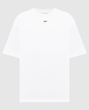 Off-White White Scribble Narciso T-shirt 44MAA120F26J017