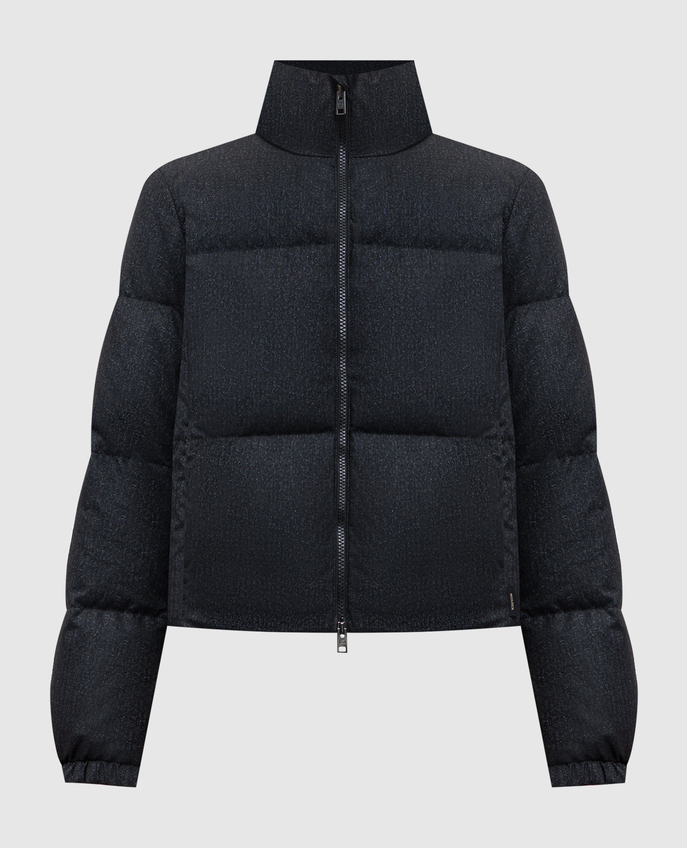 

Green patterned down jacket Woolrich