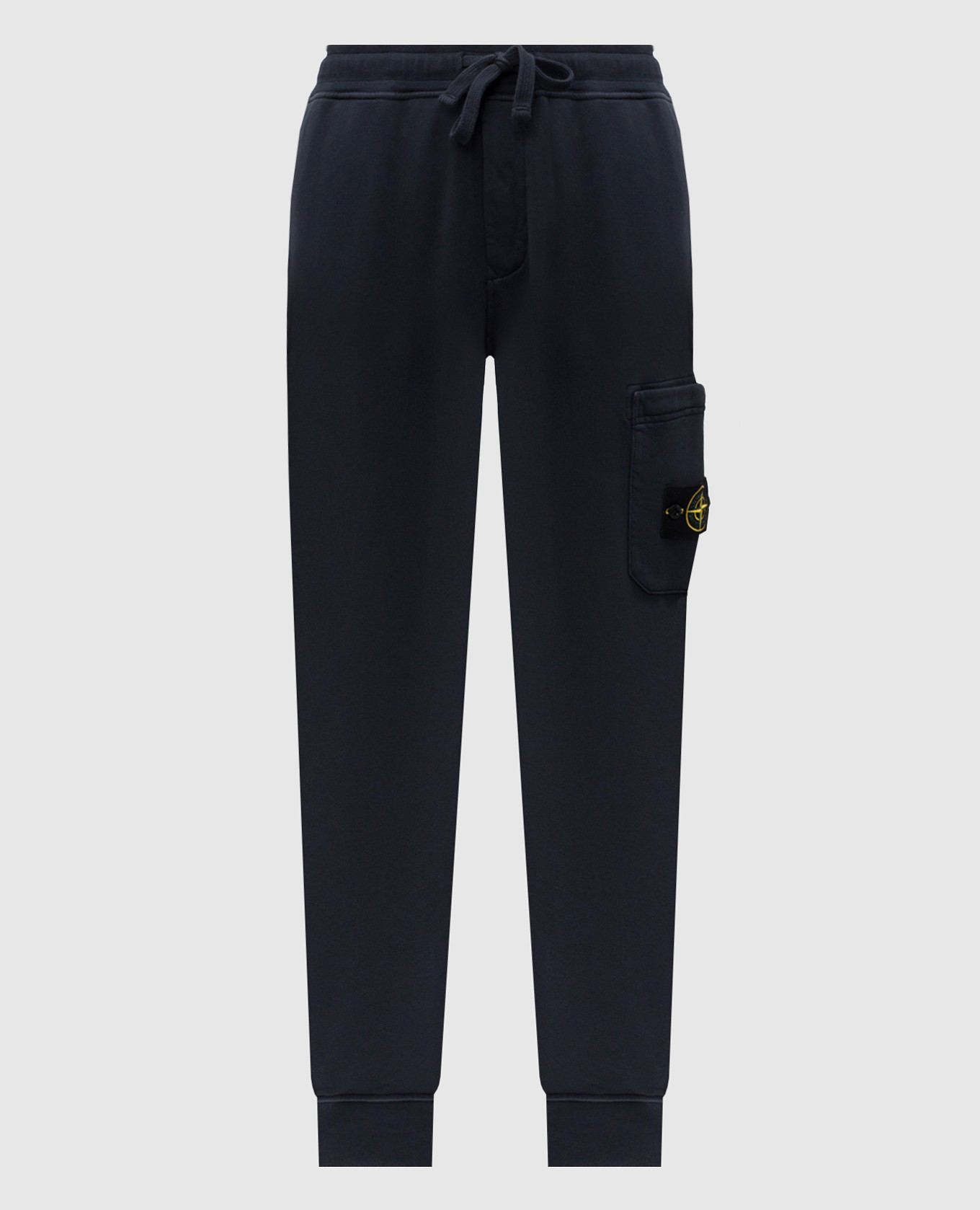 

Blue joggers with logo Stone Island