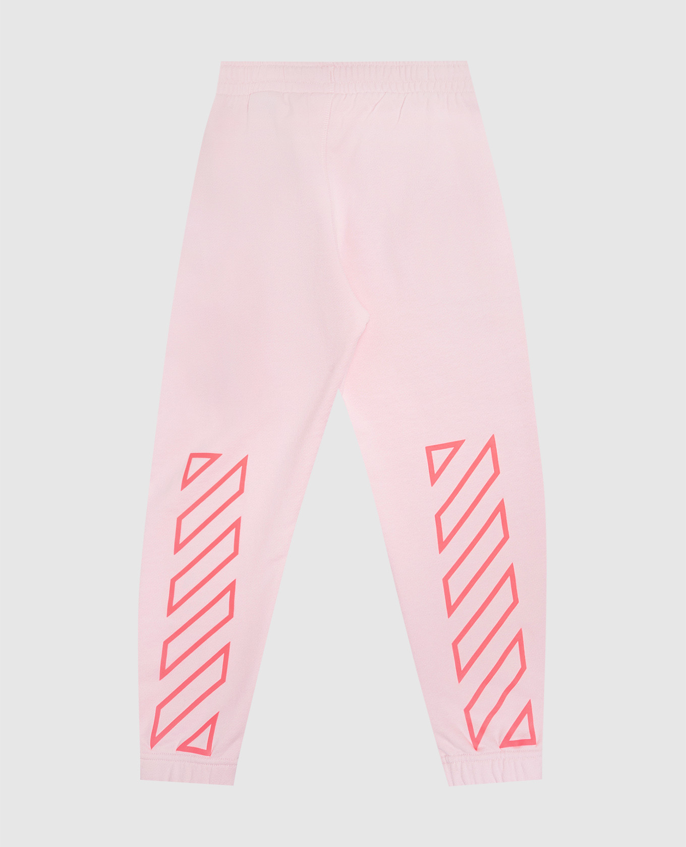 Kids' pink joggers with Off logo print Off-White 2