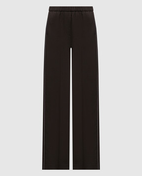 Peserico Brown wool pants P0493402660