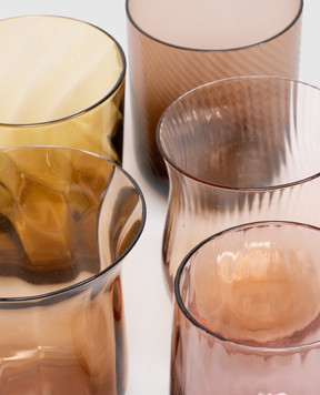 Bitossi Home Set of 6 textured glasses MCV02012