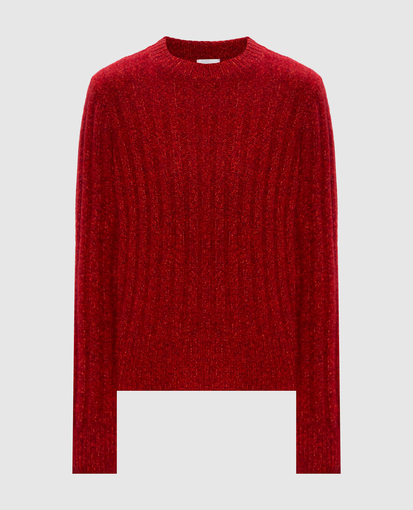 

Red cashmere and silk sweater Allude