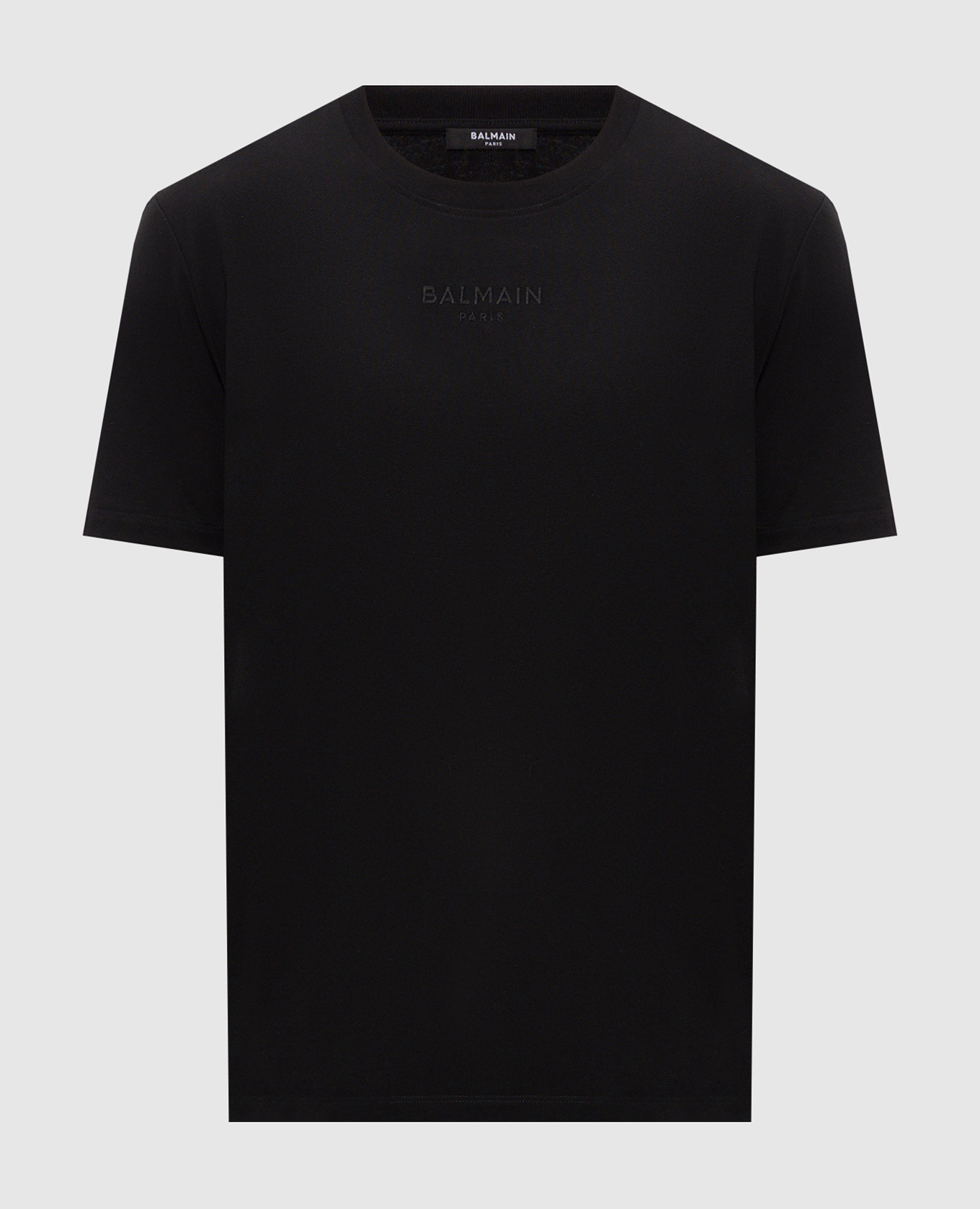 Black T-shirt with logo