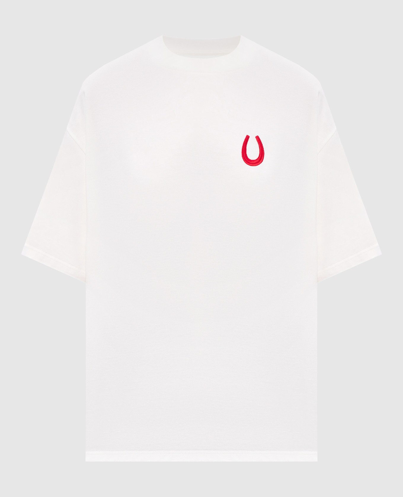 

White T-shirt with embroidery Jil Sander