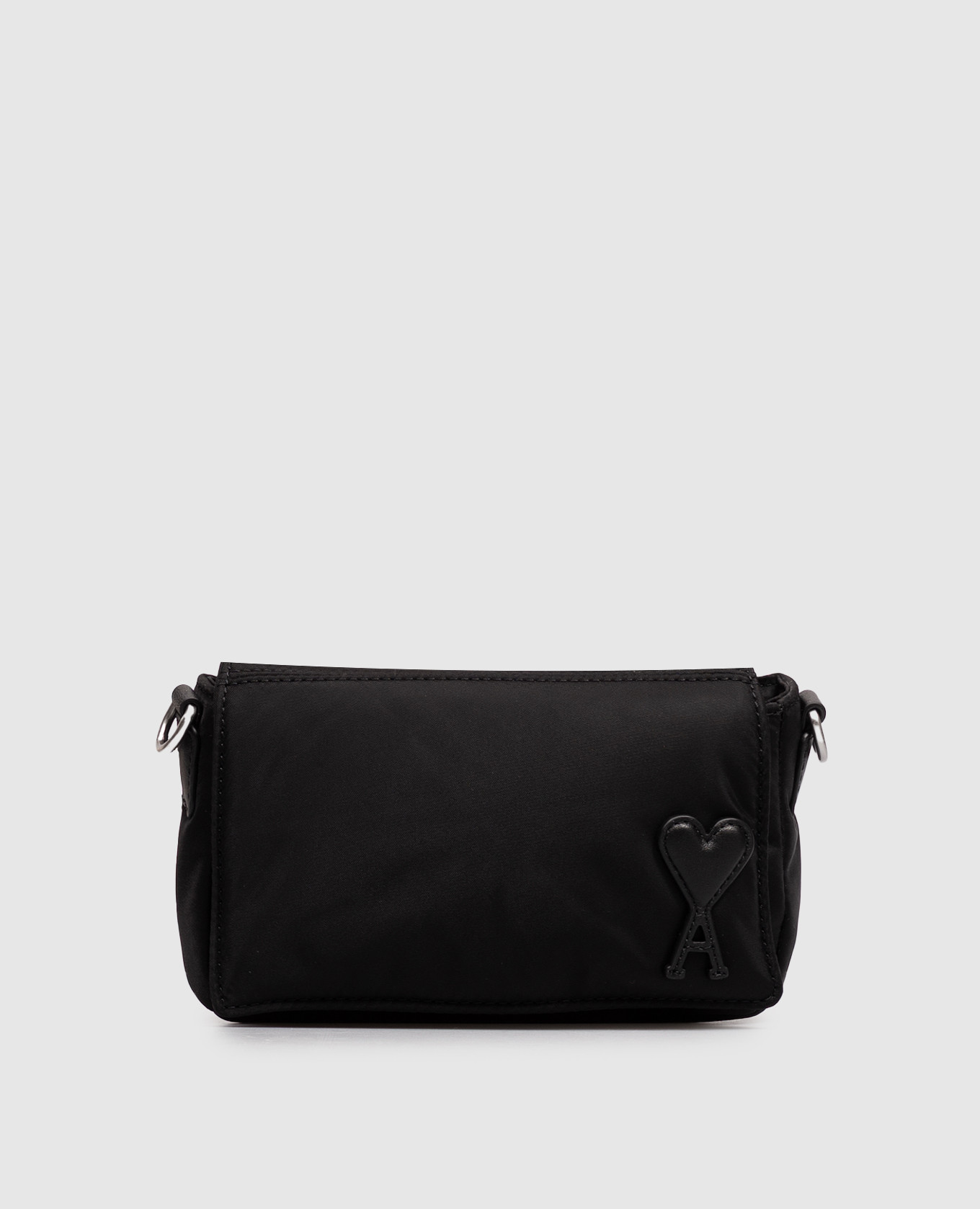 Black bag with logo patch