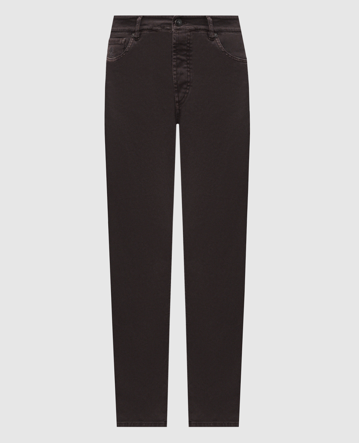 Dark brown jeans