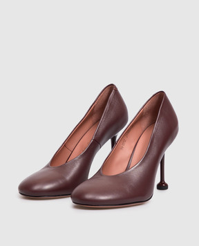 Babe Pay Pls Burgundy leather shoes 211927KO