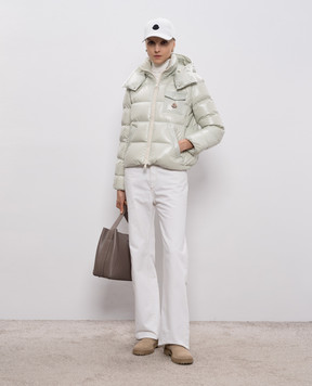 Moncler Andro green down jacket L10931A00094597EU