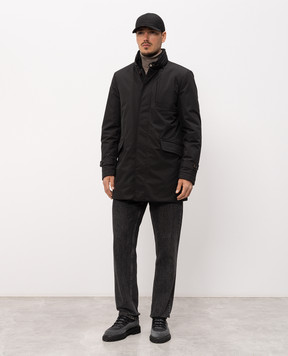 MooRER IDEON black down jacket IDEONSTP